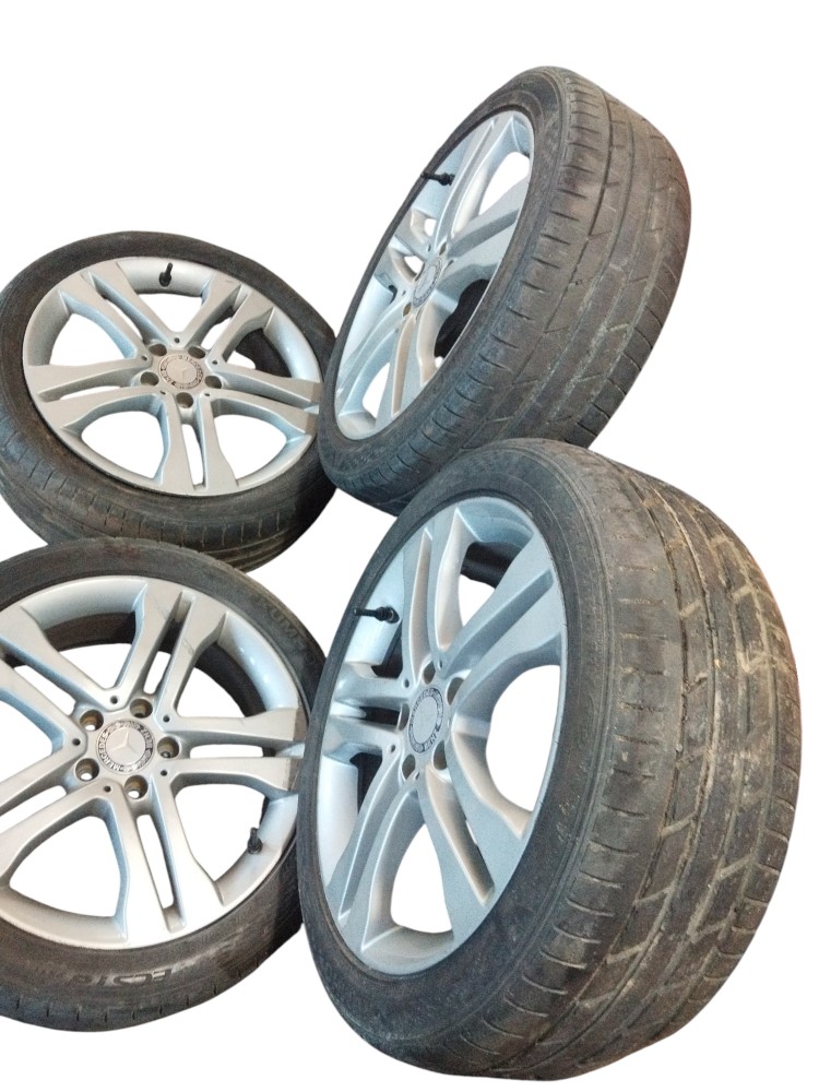 Jogo Rodas Aro18 Originais Mercedes Cls 500 2005 A1564011300 2