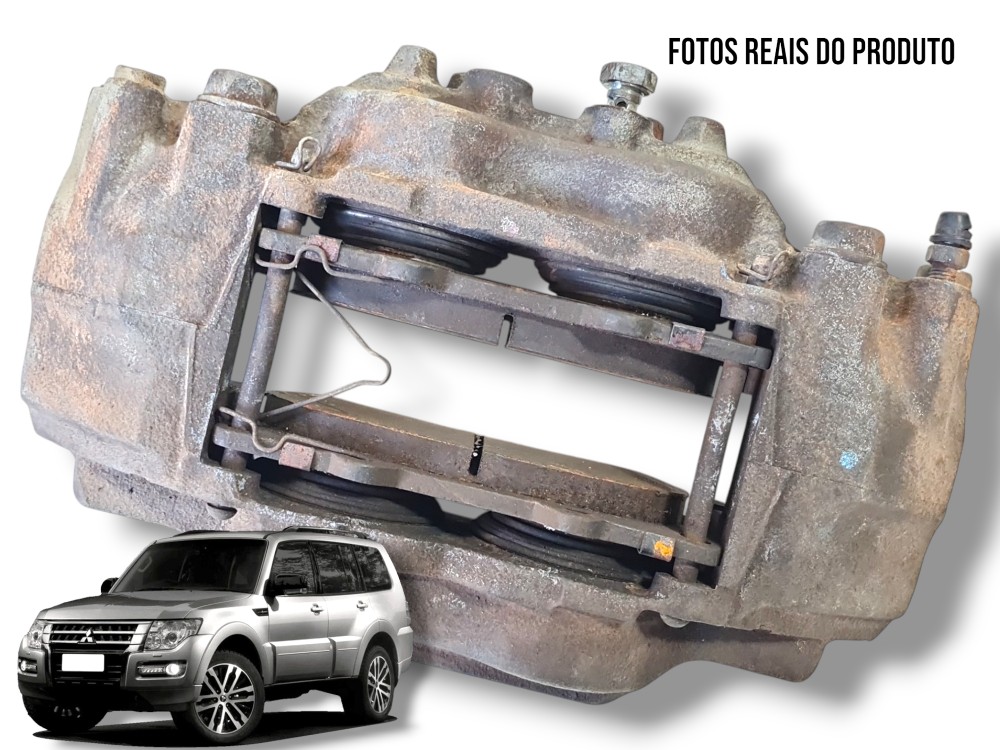 Pinça de freio dianteiro direito Pajero 3.2 FULL 2008 a 2017 1