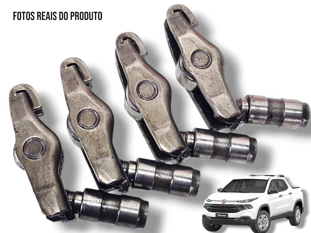 Kit 4x tucho balancim Cabeçote Fiat Toro volc 2019 ORIGINAL 1