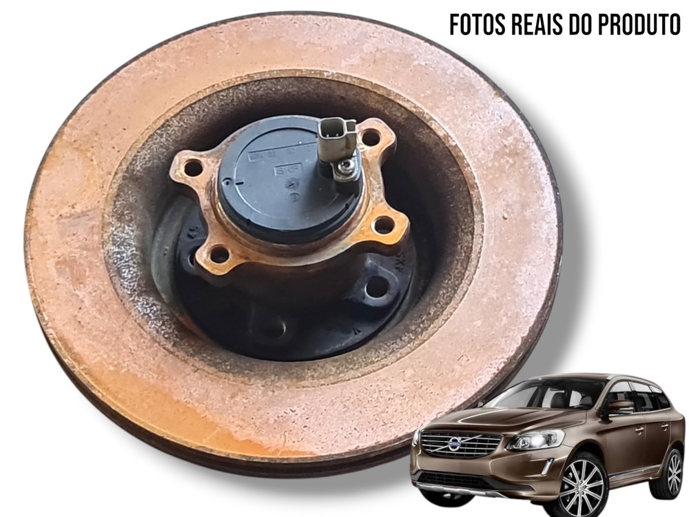 Cubo e disco freio traseiro ORIGINAL VOLVO XC60 2015 1