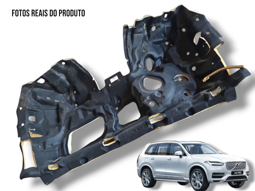 Corta Fogo Isolamento Acústico Painel Volvo Xc90 2016 1