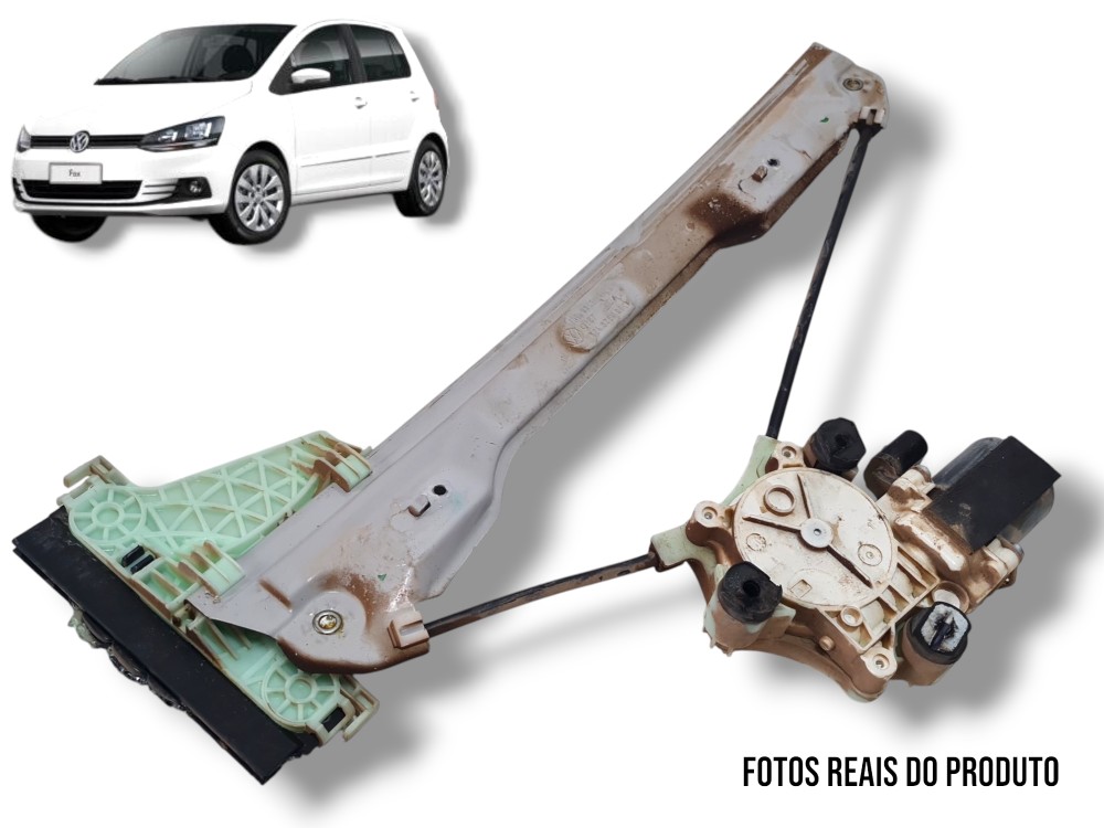 Máquina Vidro Elétrico Direito Traseiro Vw Fox 2012 A 2016 1