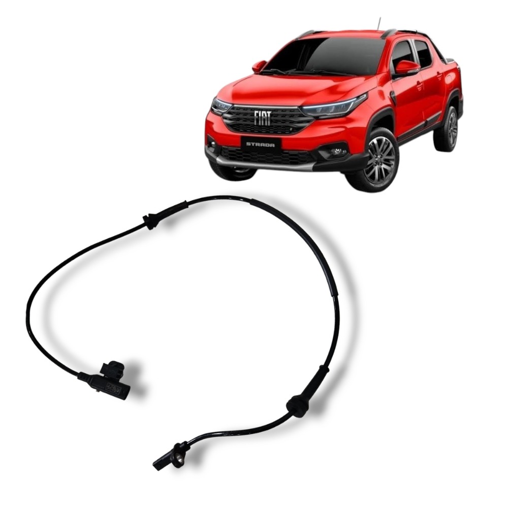 Sensor ABS  traseiro esquerdo Fiat Strada 2023 original 1