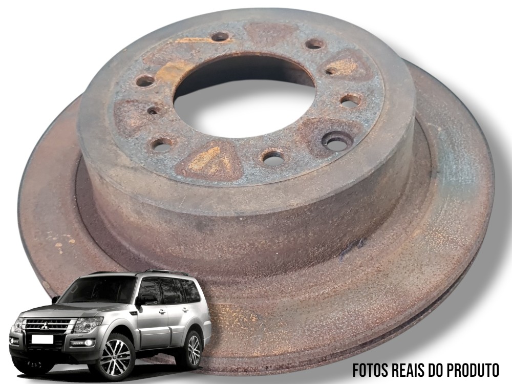 Disco de freio ventilado traseiro Pajero FULL 2008 a 2017 1