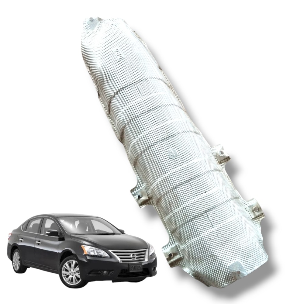Defletor Calor Protetor Central Nissan Sentra 2016 Original 1