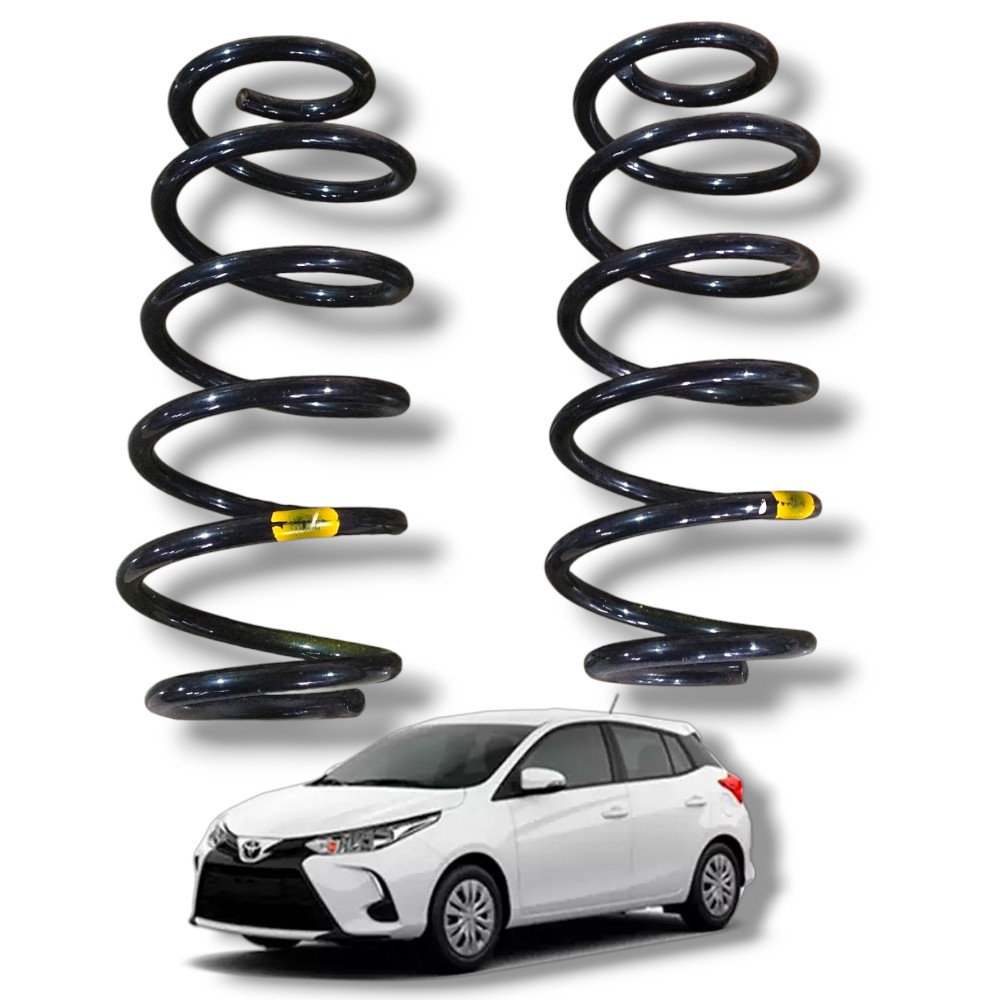 Par Molas suspensão traseira Toyota Yaris 2022/2023 original 1