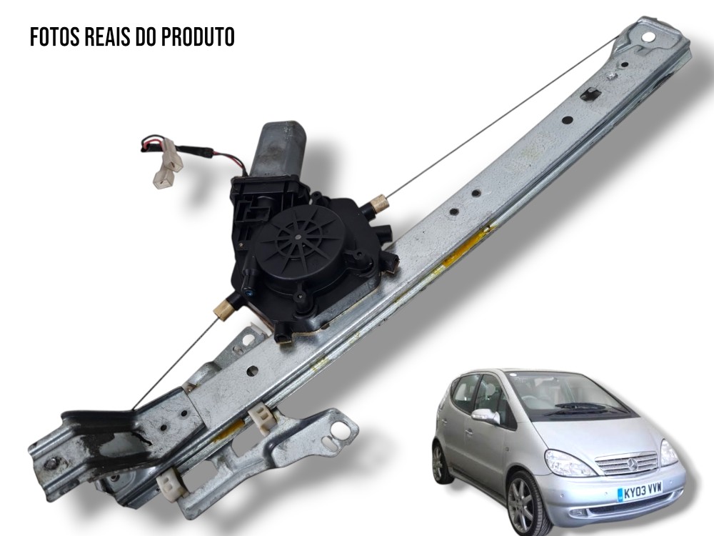 Máquina Vidro Traseiro Direito Mercedes Classe A160 2003 1
