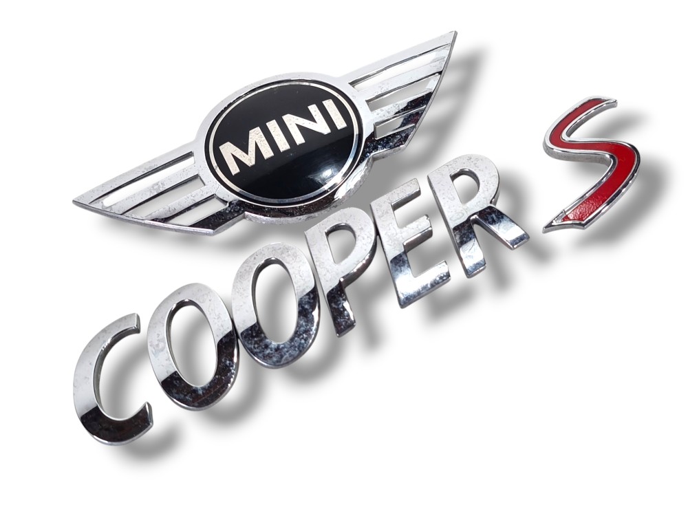Letreiro Porta Malas Mini Cooper S 2012 2013 Original 1