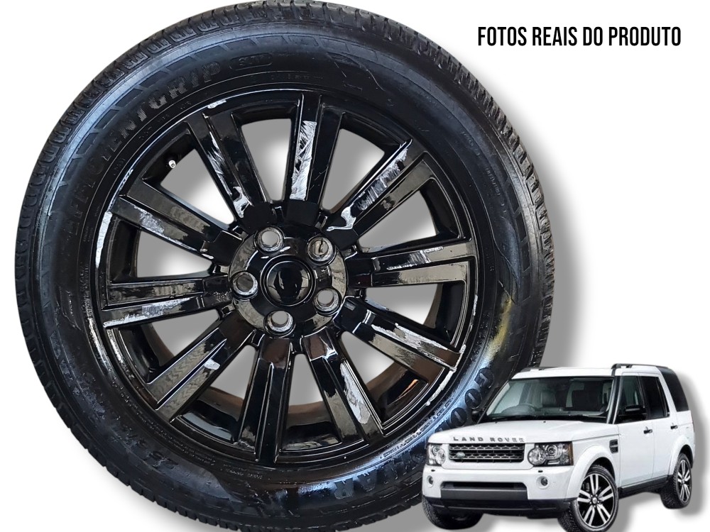 Pneu Roda 255/55r19 Aro 19 Discovery 4 2015 Detalhe Goodyear
