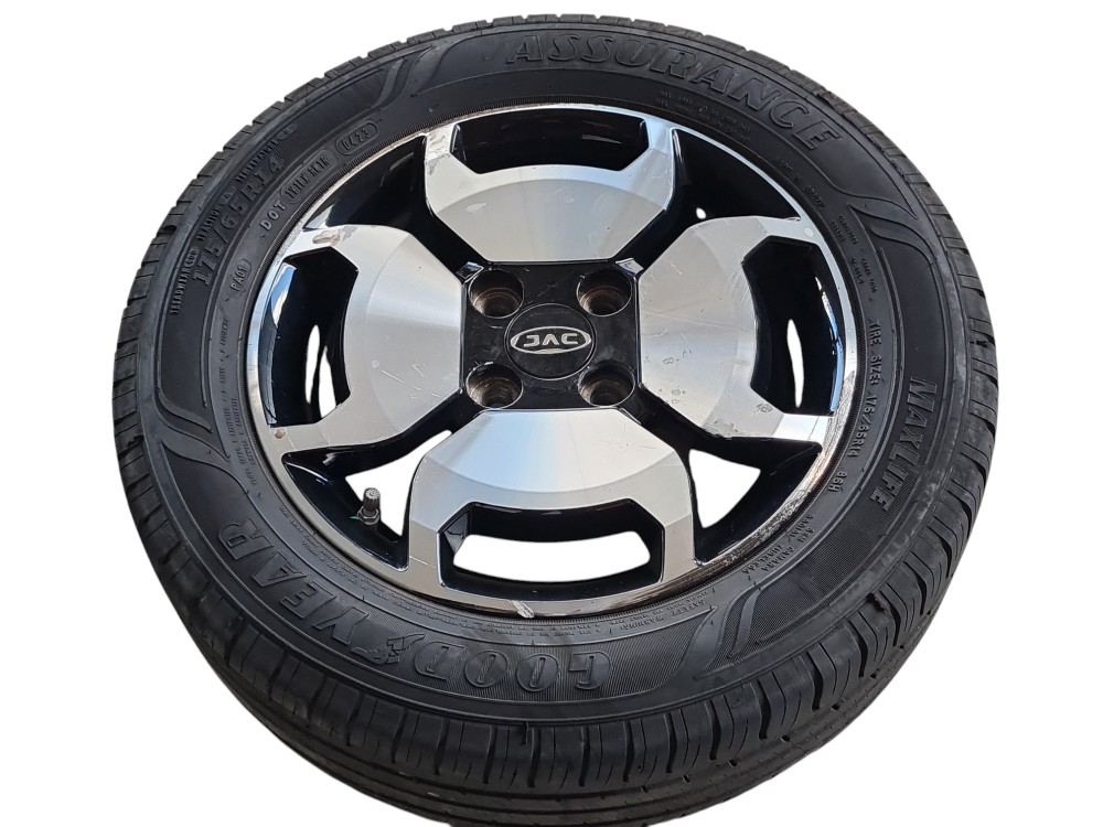 Roda C/ Pneu 175/65r14 Ar0 14 Jac E-js1 2023 Original 4