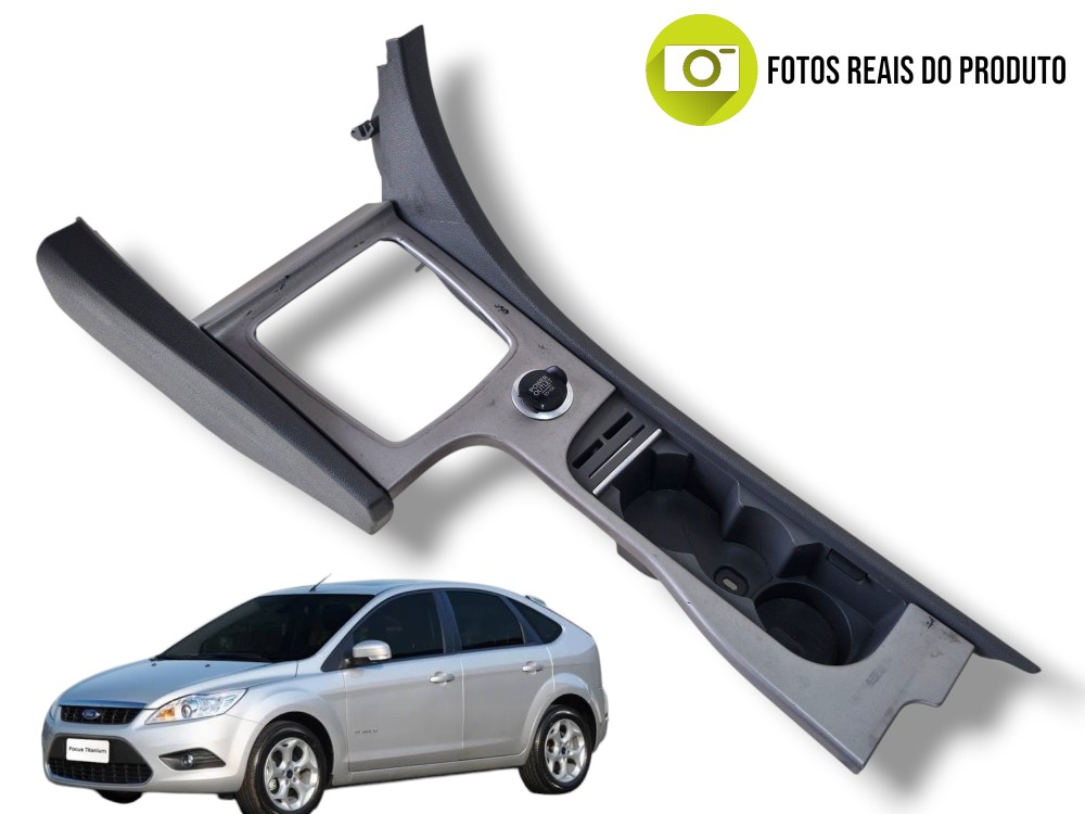 Console Central Acabamento Cambio Man Ford Focus 2009 A 2014 1