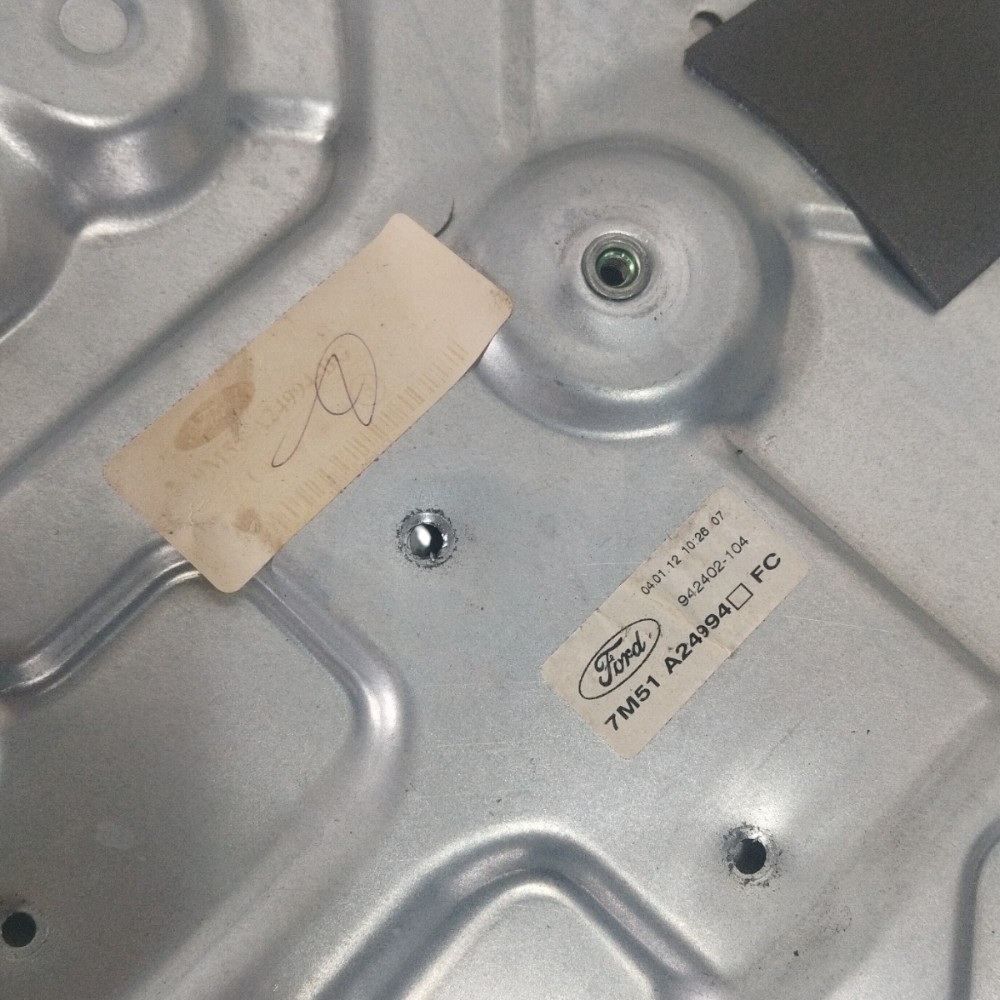 Chapa Máquina Vidro Traseiro Direito Ford Focus Hc 2013 4