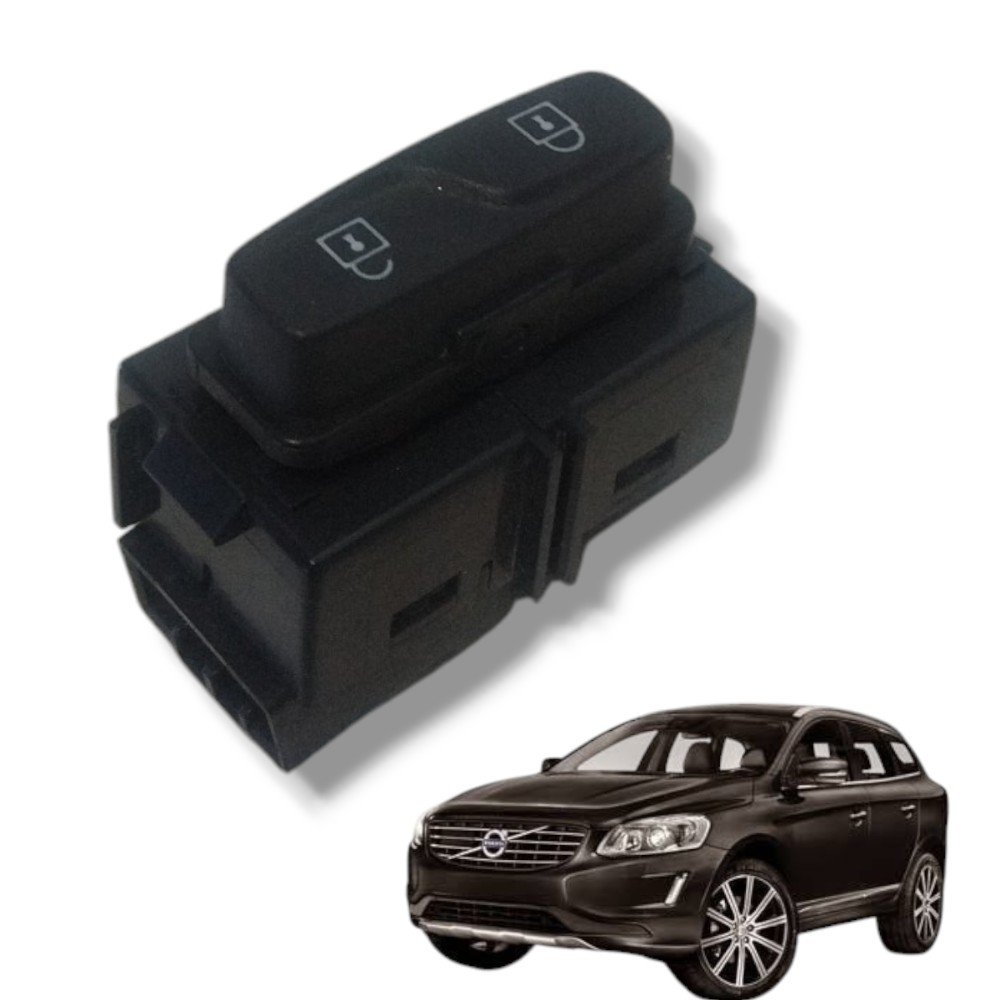 Botão Trava Porta Diant Direita Volvo Xc60 2015 31343100 1