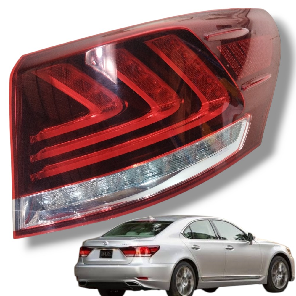 Lanterna Traseira Direita Lexus Ls460 L 2013 Original  Filé  Direito/passageiro Vermelho 1