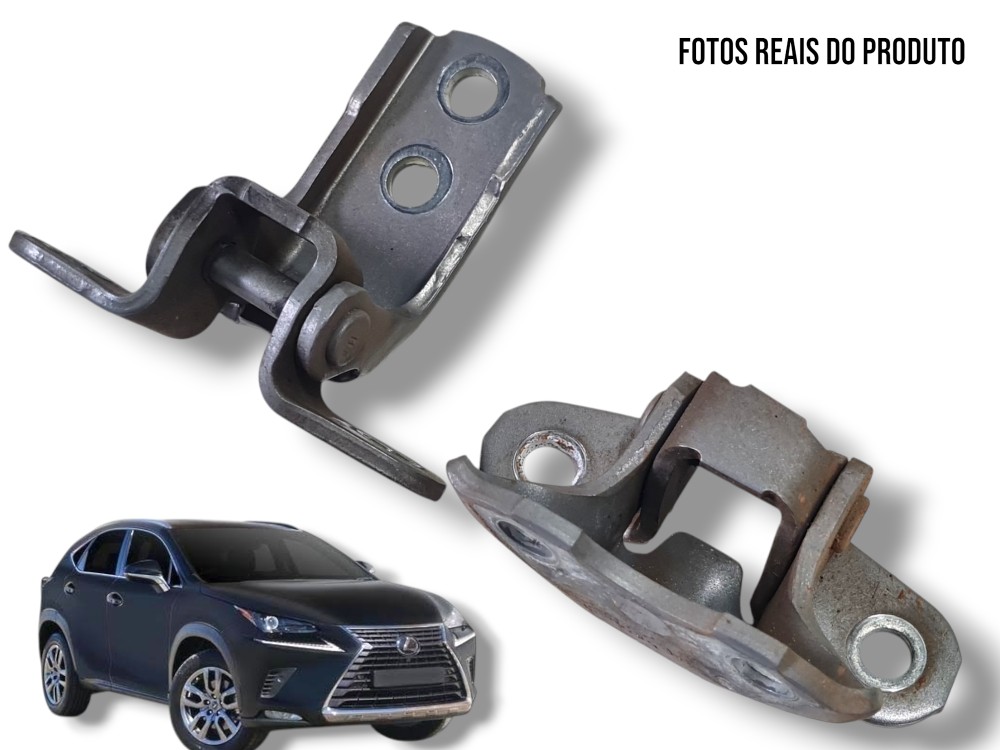 Par Dobradiça Porta Dianteira Esquerda Lexus Nx 300h 2019 1