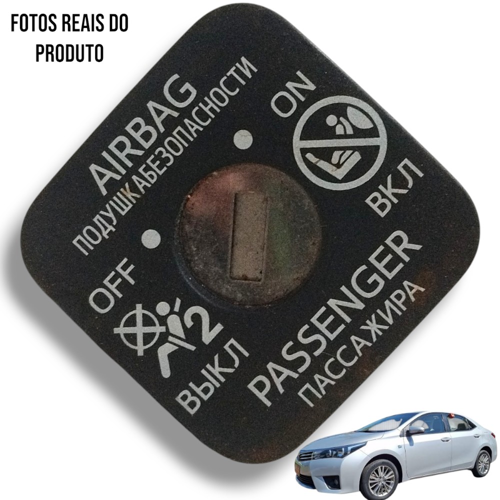 Botão Chave Liga/desliga Airbag Toyota Corolla Xei 2015 1