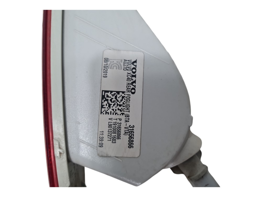 Lanterna refletor traseiro volco xc40 2018 2025 original 5