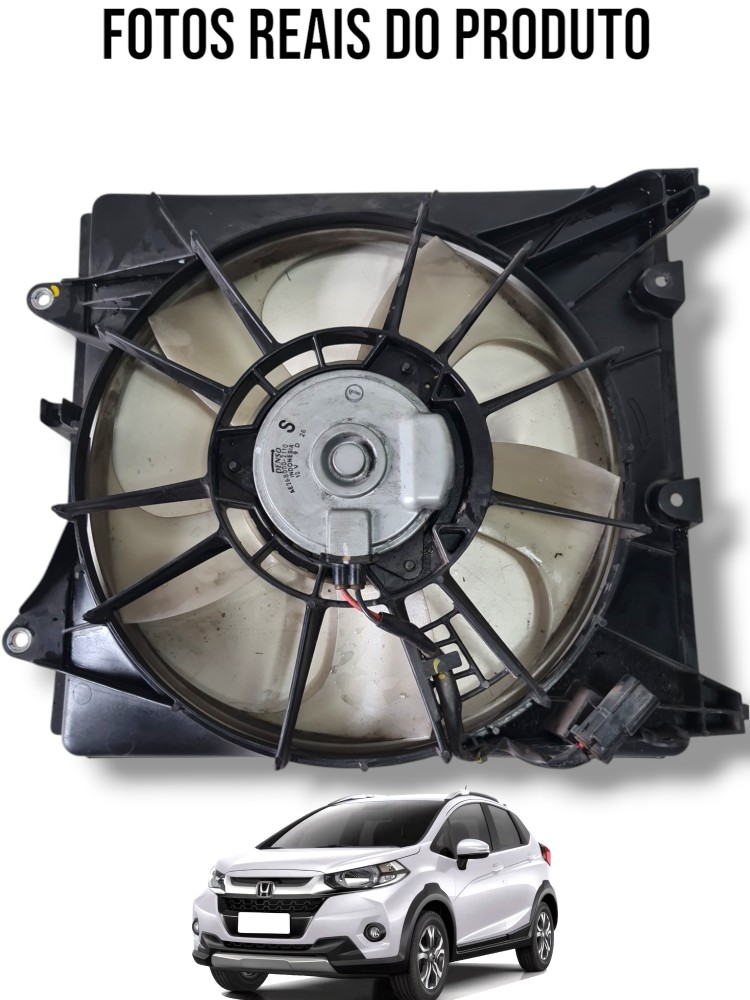 Ventoinha Radiador Motor 1.5 Defletor Honda Fit 2015 A 2021 1