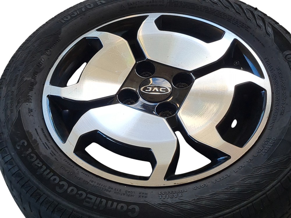 Roda C/ Pneu 165/70r14 Aro 14 Jac E-js1 2023 Original 2