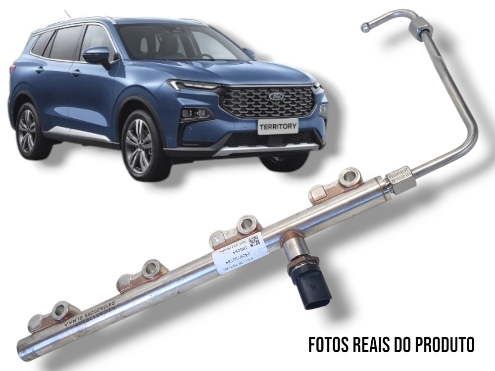 Flauta Bico Injetor Combustível Ford Territory 2025 0km 1