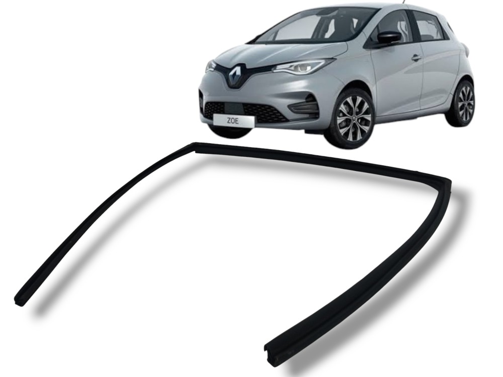 Borracha Vidro Porta Dianteira Esquerda Renault Zoe Neo 2022