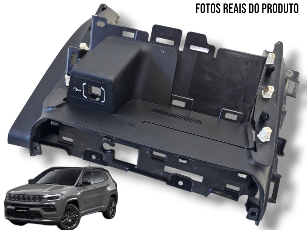 Moldura Interna Inferior Painel Jeep Compass 2023 609837910 1