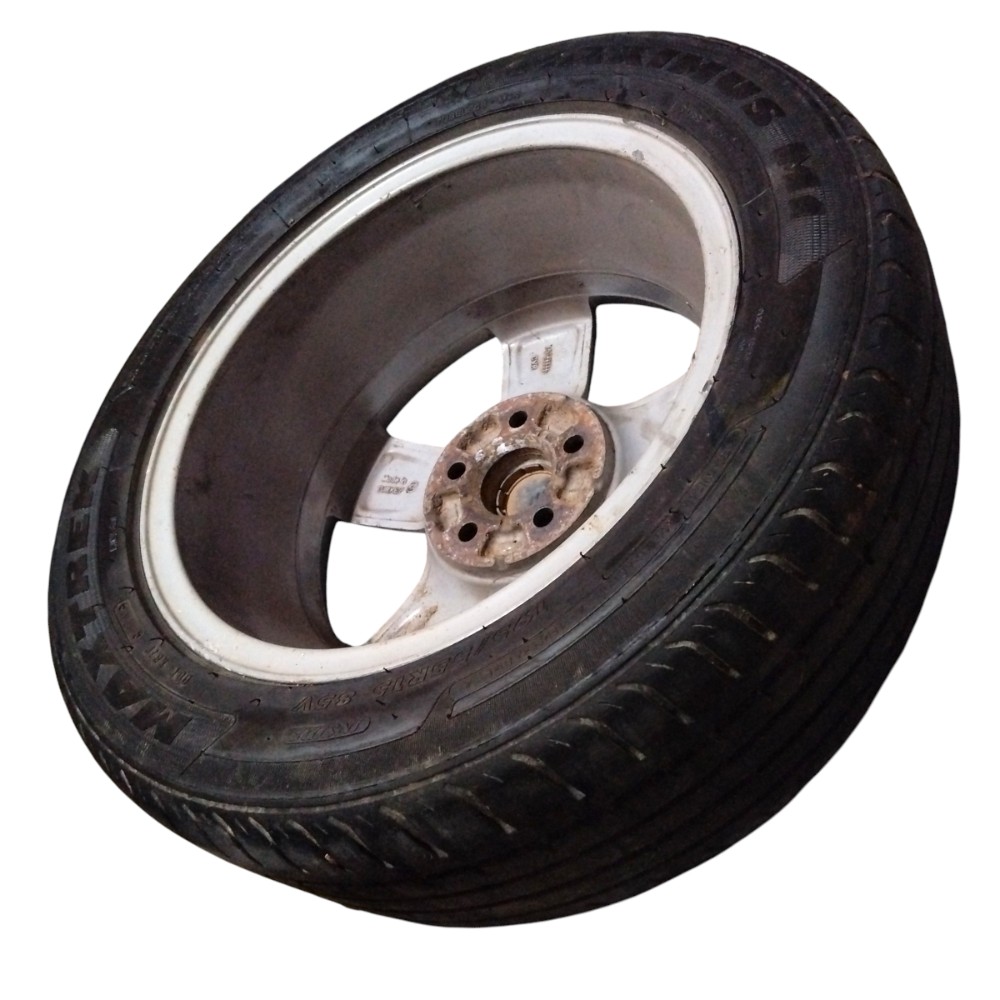 Pneu Com Roda 195/55r15 Vw/novo Fox Cl Mb 2016 Original 4