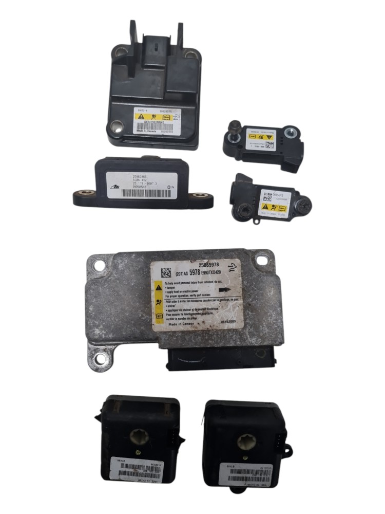 Kit air bag para Chevrolet captiva sport ano 2009 original 3