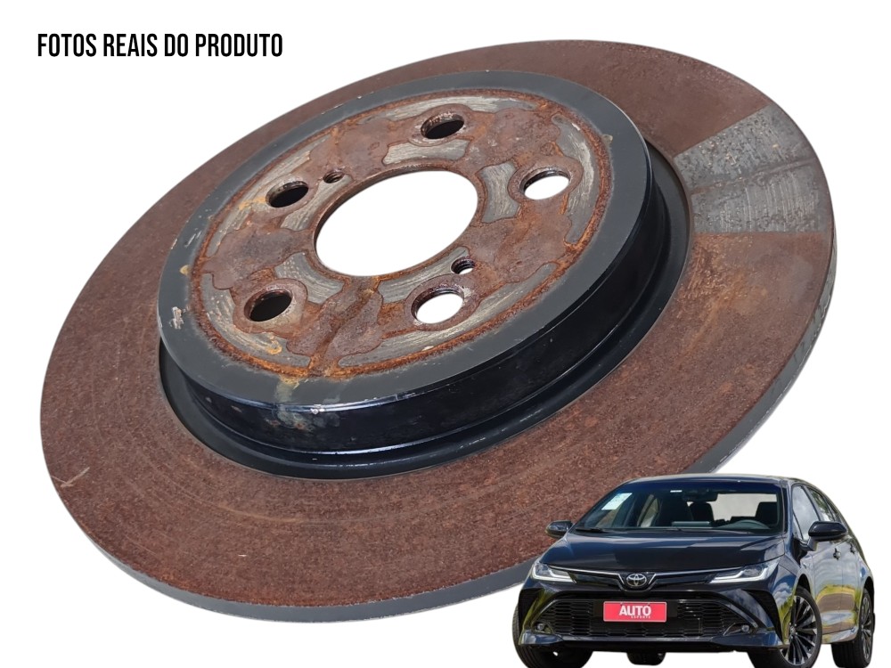 Disco de freio traseiro Toyota Corolla GRS 2024 ORIGINAL