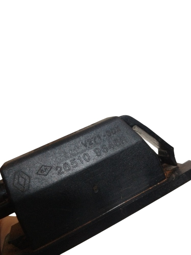 Luz placa lanterna Renault Logan Sandero 2023 2024 ORIGINAL 4