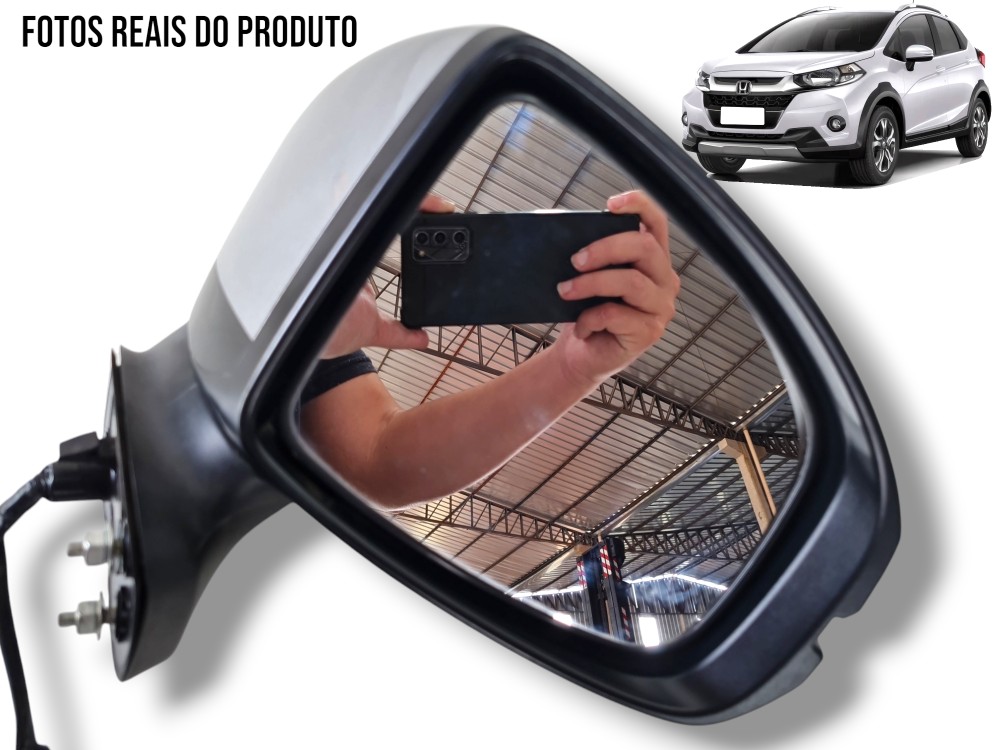 Retrovisor Direito C Pisca Honda Wrv Fit 2016 A 2021 1