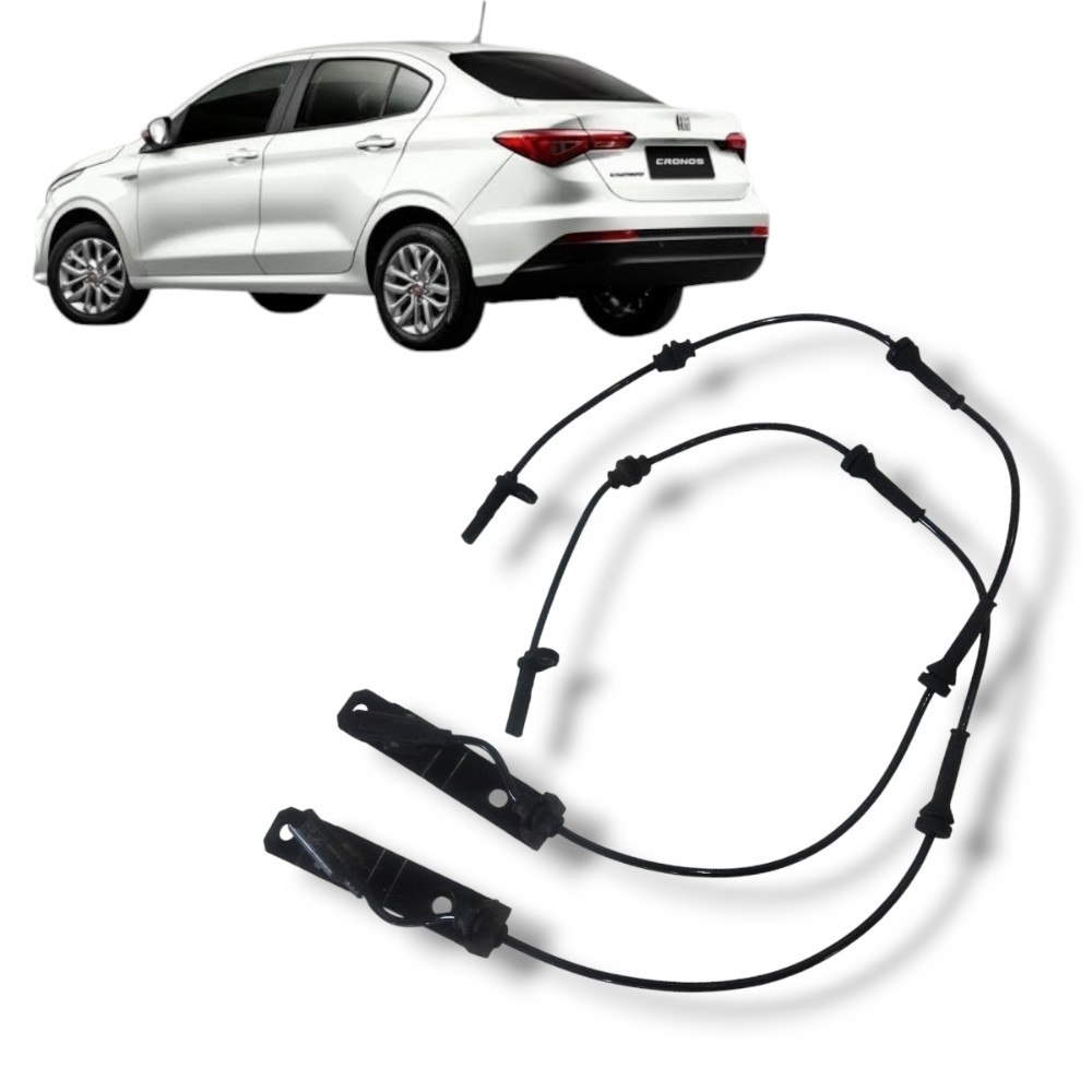 Par sensor ABS traseiro Fiat ano 2024 4200km originais 1