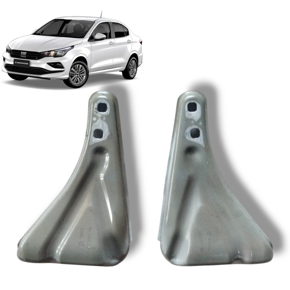 Par Reforço Paralama Fiat Argos Cronos 2024 Originais 1