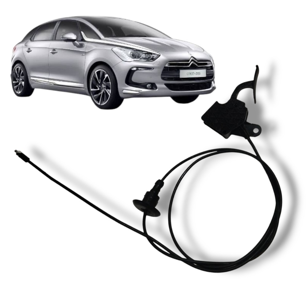 Alavanca Cabo Abertura Capo Citroën Ds5 2015 Original 1