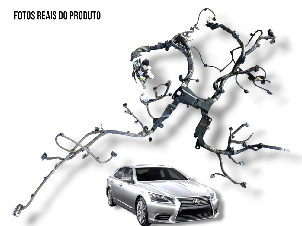 Chicote Motor Lexus Ls 460l 2013 82121-50650 Impecável 1