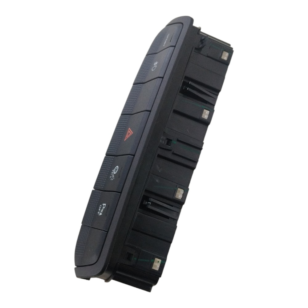 Botões Painel Central Alerta Fiat Strada 2023 01002769220  Preto 4