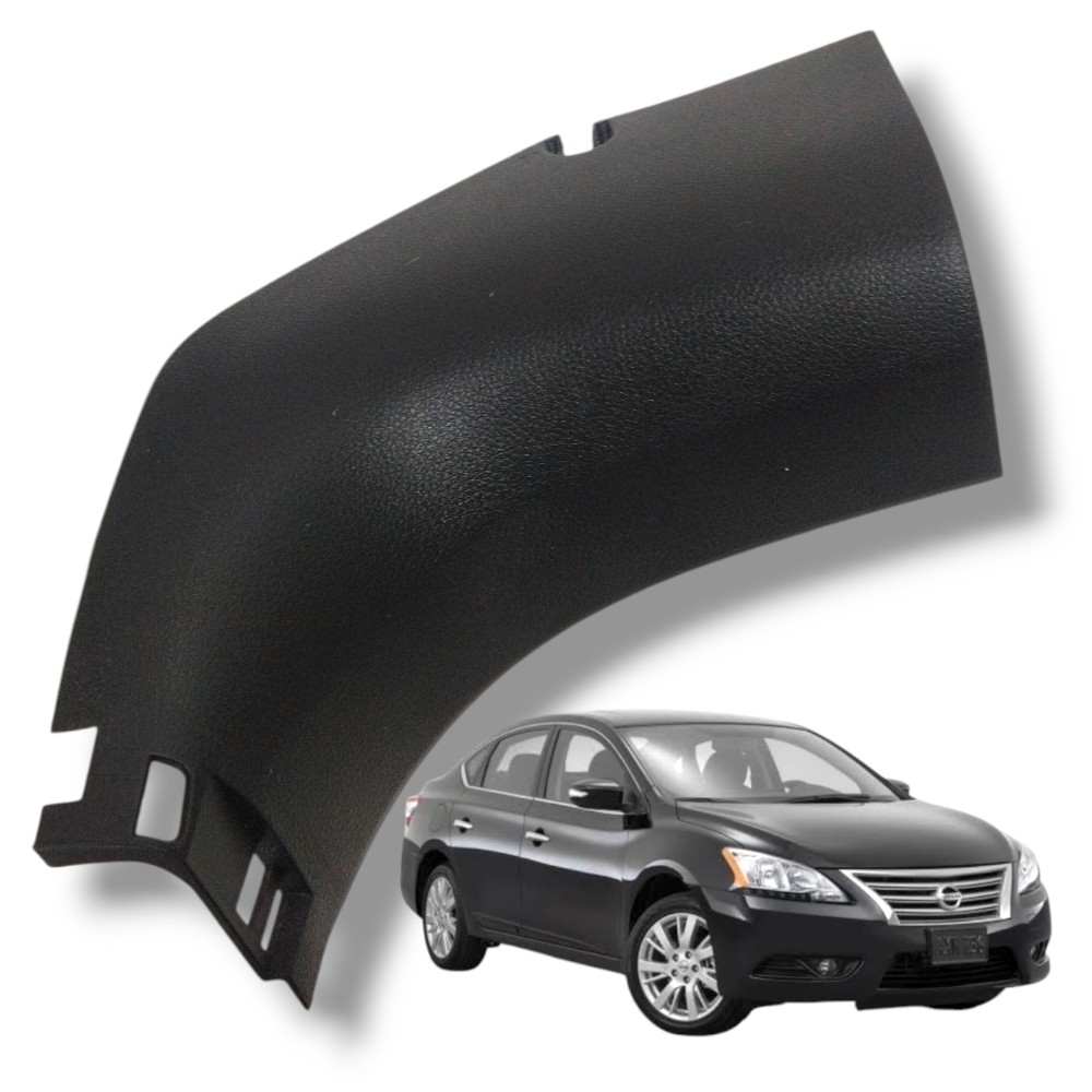 Soleira Dianteira Direita Nissan Sentra 2016 669003sg0a Filé Preto 1