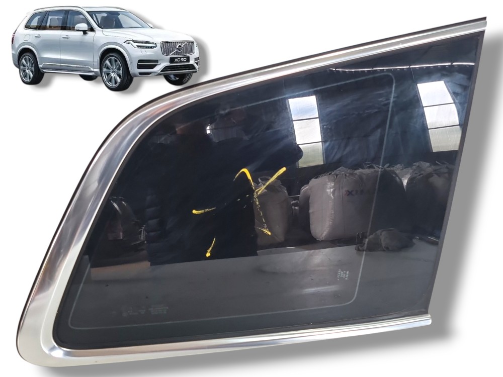 Vidro Vigia Traseiro Lateral Direito Volvo Xc90 D5 2017 1