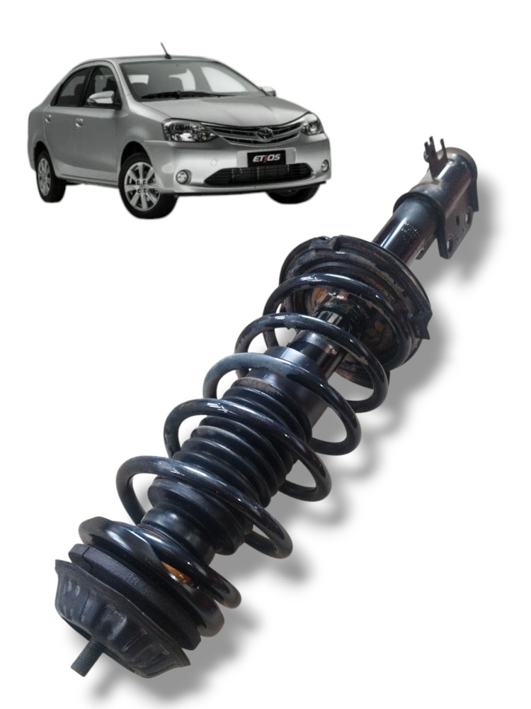 Torre amortecedor dianteiro Toyota Etios 2018 original 1