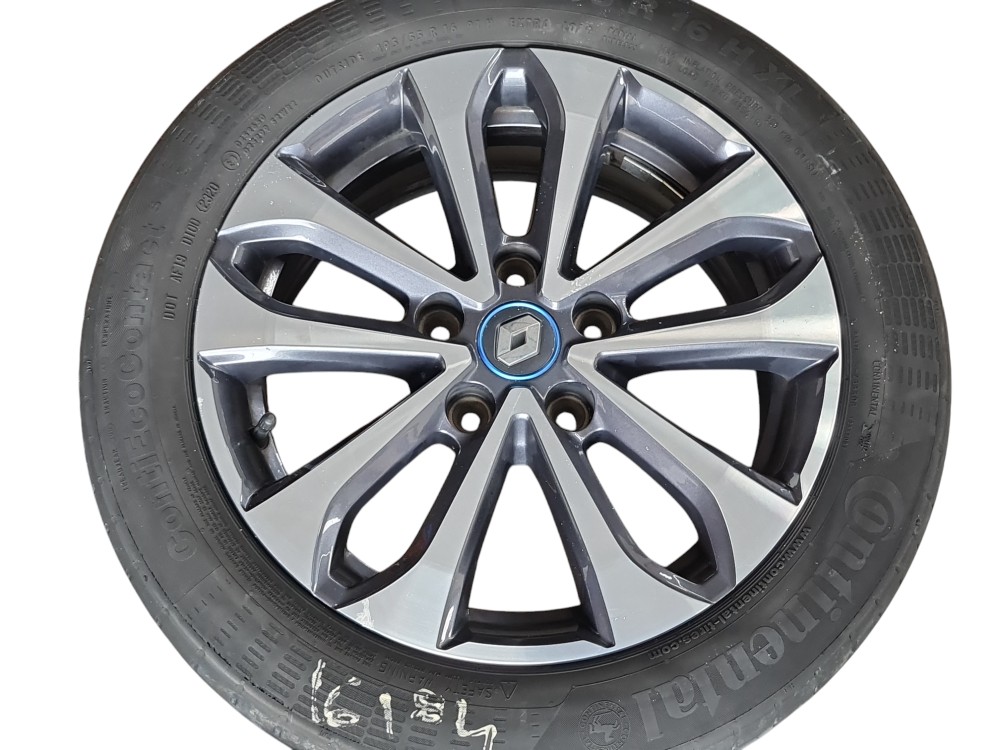 Jogo De Rodas Renault Zoe 2022 Original 195/55 R16 Aro 16 5