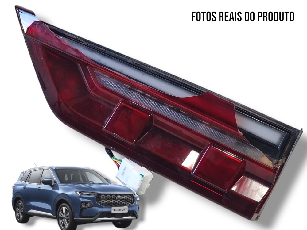 Lanterna Tampa Traseira Direita Ford Territory 2025 Detalhe Direito/passageiro