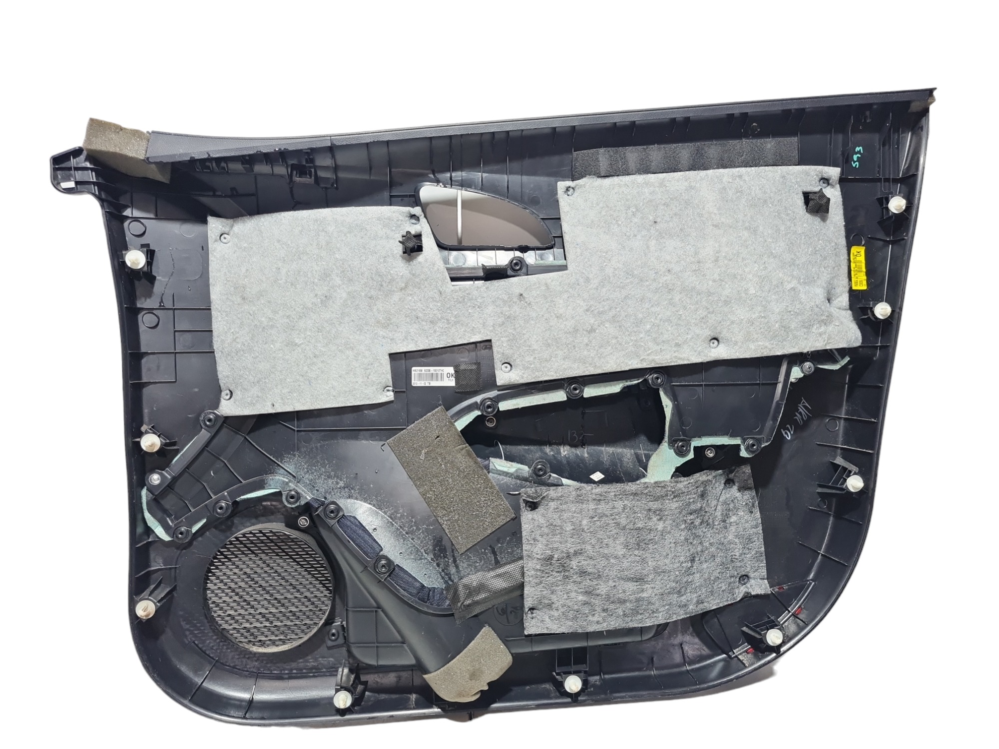 Forro Porta Dianteira Esquerda Hyundai Hb20 2013  Preto 6
