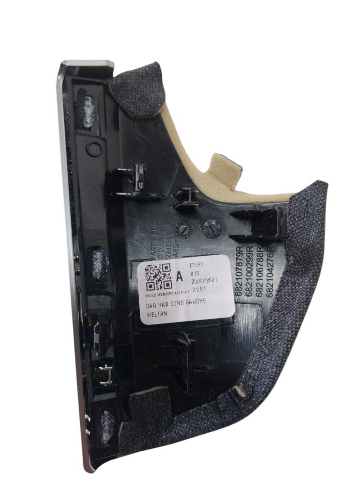 Acabamento Esquerdo Painel Renault Zoe Neo 2022 Original 6