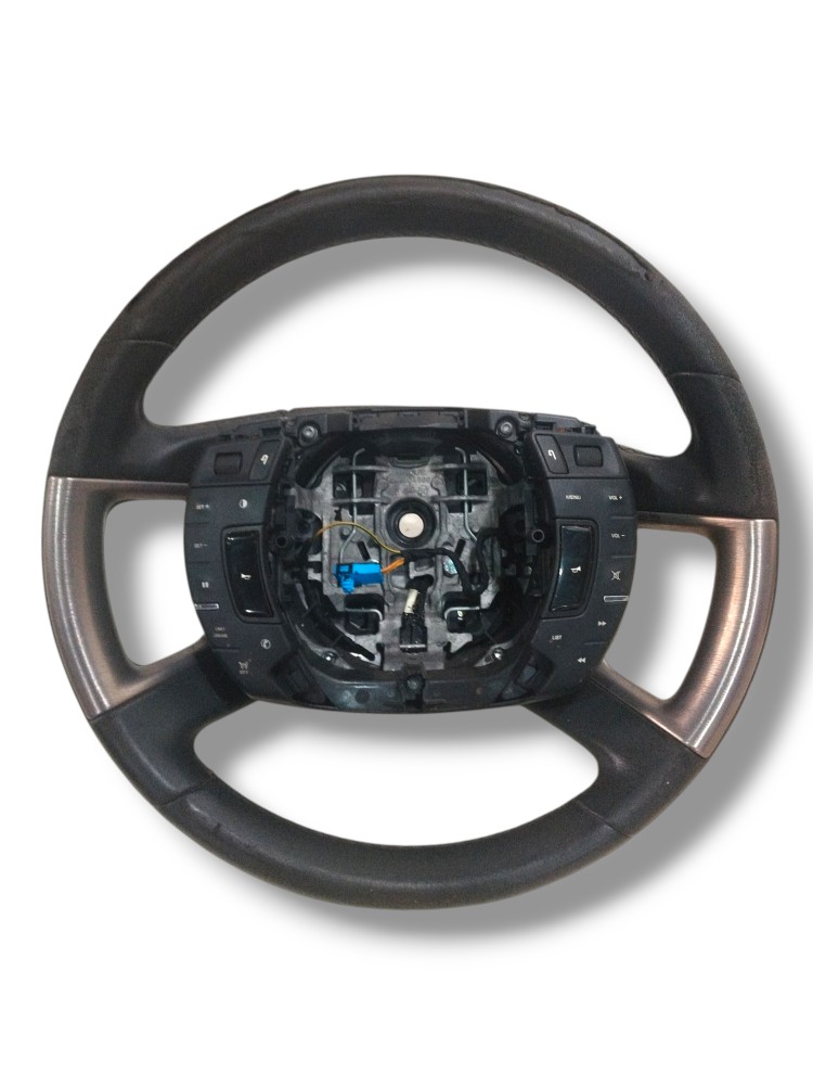 Volante Do Citroen C5 2.0 2009 2010 Original Com Detalhe Preto
