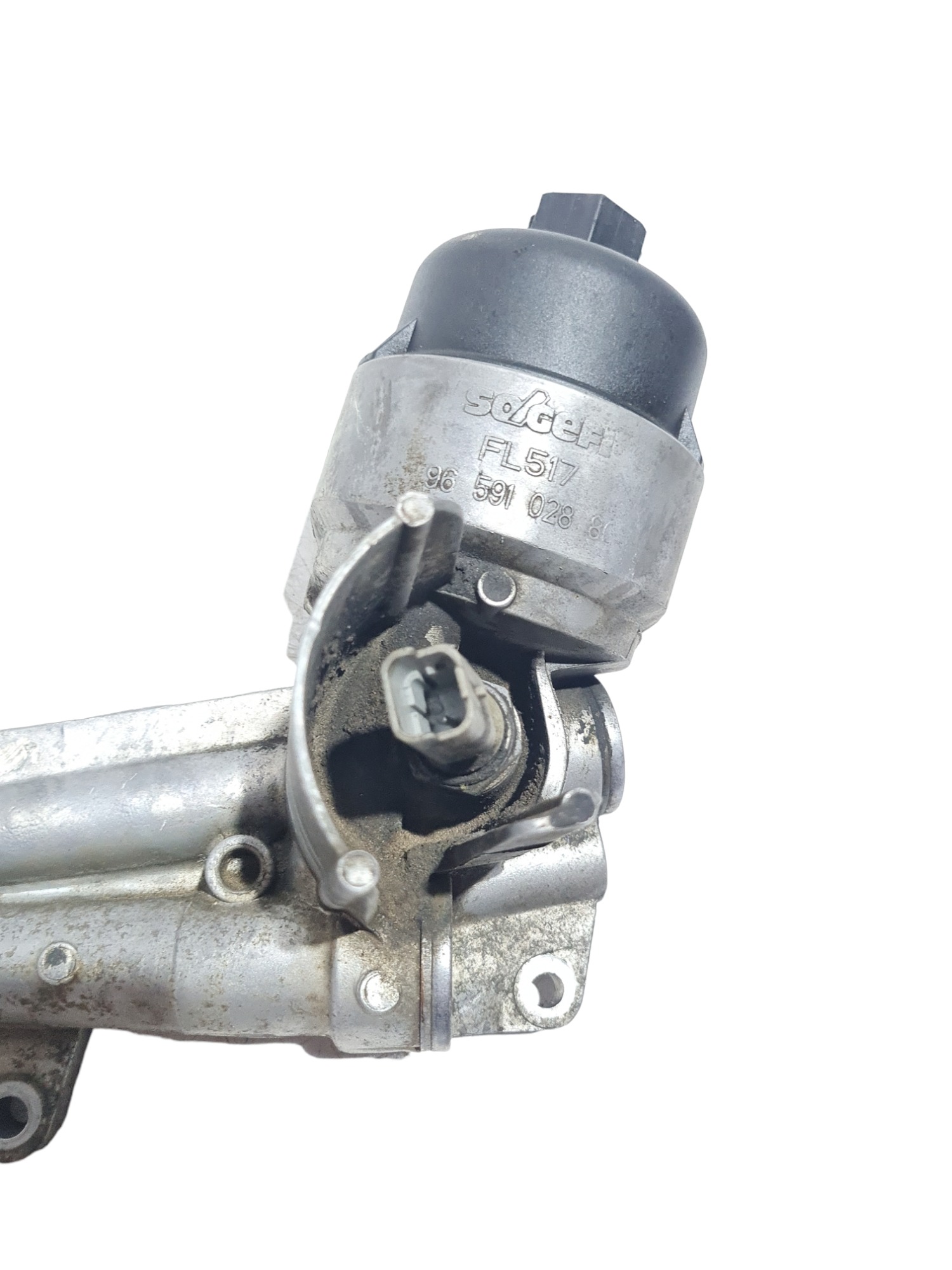 Suporte Filtro Óleo Motor Peugeot 207 206 307 Cod96591028 Prata 4