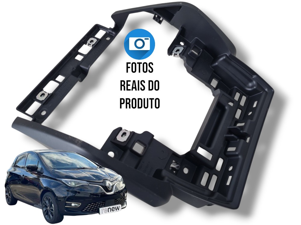 Moldura Multimídia Renault Zoe 2022 681041890r Original 1