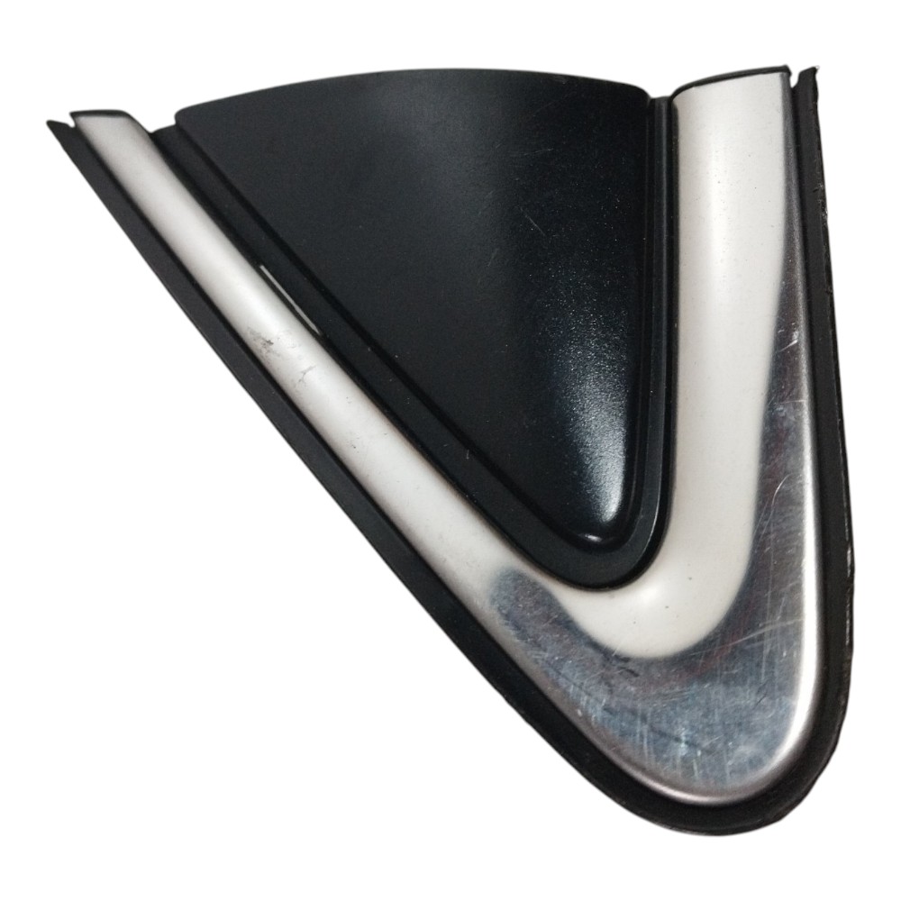 Acabamento Retrovisor Esquerdo Nissan Sentra 2016 262239003 Preto E Cromado 3