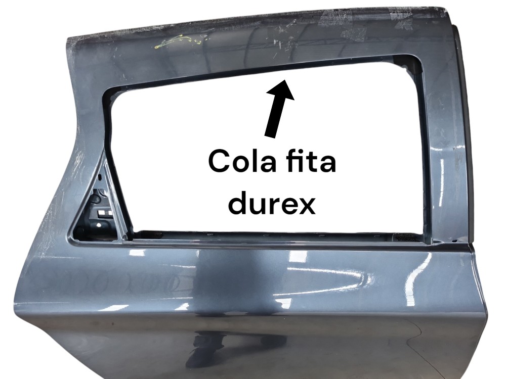 Porta Traseira Direita Renault Zoe 2022 Impecável Original  Traseira Direita 2