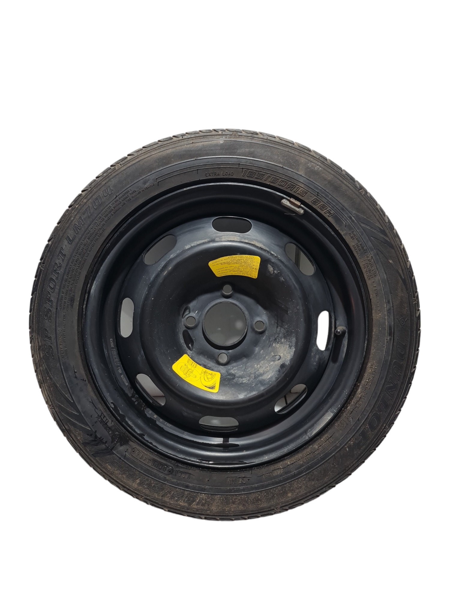 Roda Estepe Pneu 185/60 R15 Peugeot 207 2013 Cod 964320258