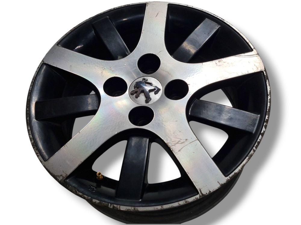 Roda Liga Leve Aro 15 Peugeot 207 2013 Quicksilver Original 1